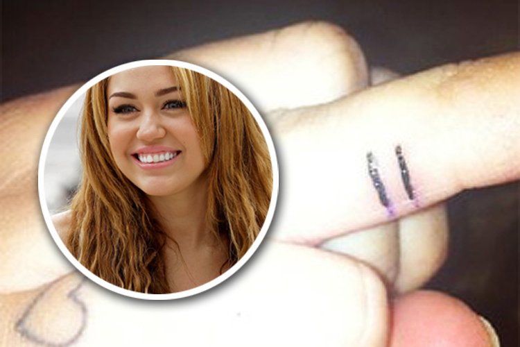 Tatuaje Miley, Hay una lesbiana en mi sopa