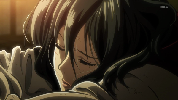 Mikasa está guapa hasta inconsciente.