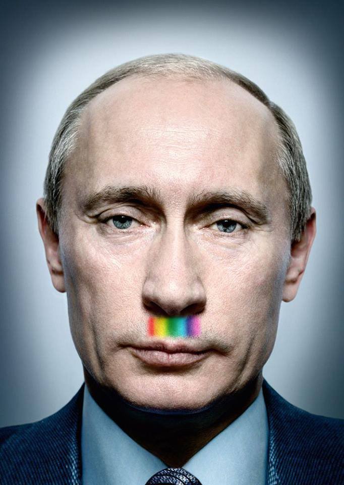 Putin Gays, Hay una lesbiana en mi sopa