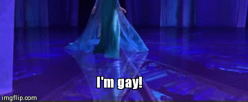 Elsa i'm gay