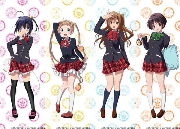 Chūnibyō Demo Koi ga Shitai! Girls characters