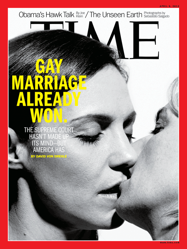 Time 2013 Marriage, Hay una lesbiana en mi sopa