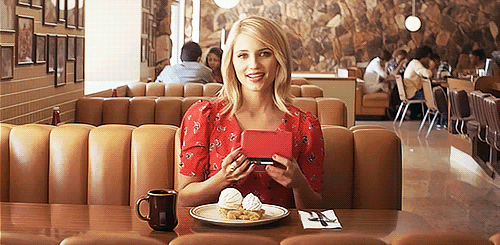 Dianna Agron Nintendo gif